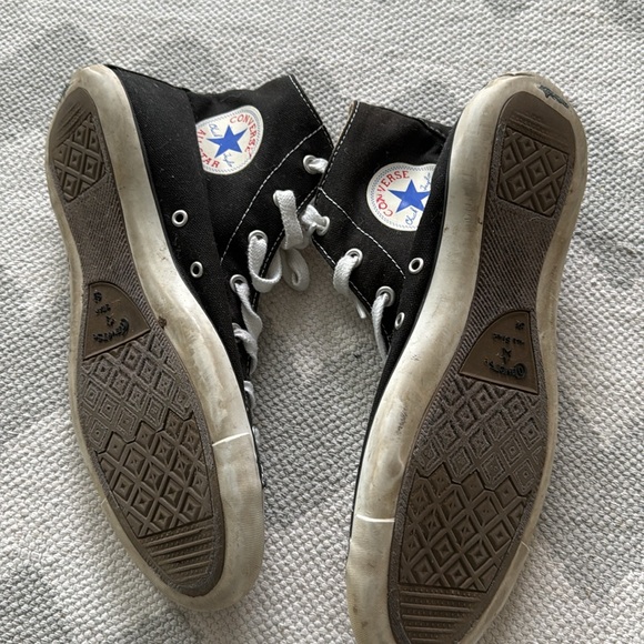 Converse Chuck Taylor All Star Women’s Gray Slim High-Top Sneakers - Picture 2 of 3